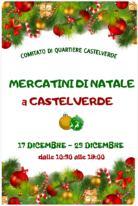 Scopri di più sull'articolo Mercatini di Natale a Castelverde
