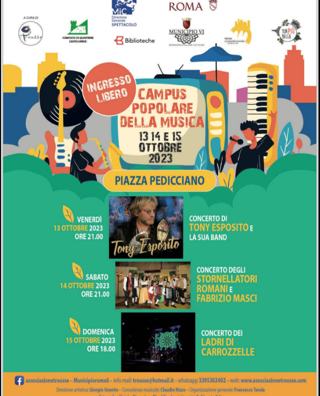 Al momento stai visualizzando CAMPUS POPOLARE DELLA MUSICA