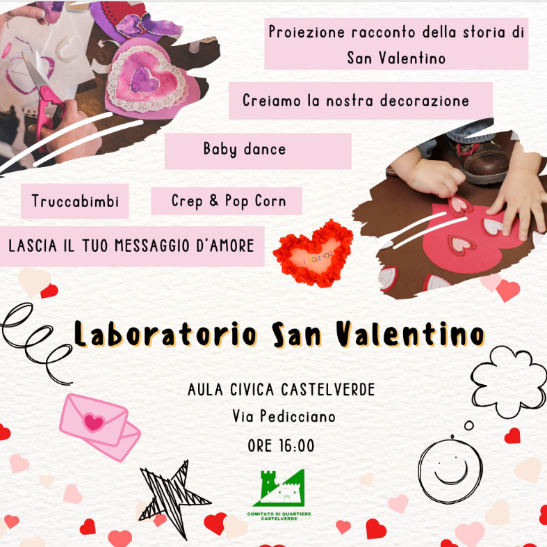 Scopri di più sull'articolo LABORATORIO SAN VALENTINO